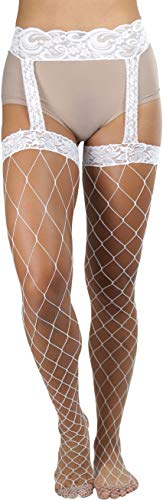 Image of ToBeInStyle Women's Attached Garter Belt Suspender Nylon Stocking Pantyhose