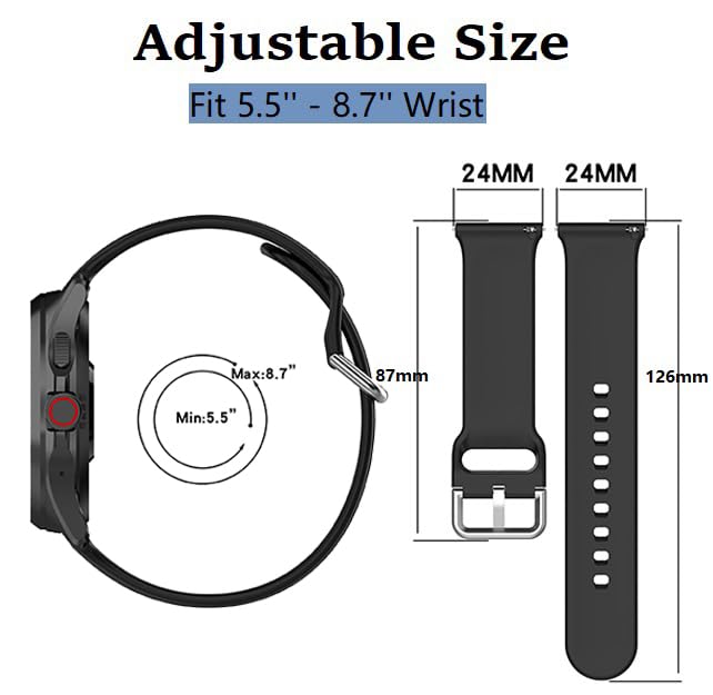 Correa deportiva silicona ajustable para iTouch Air 44MM miniatura 2