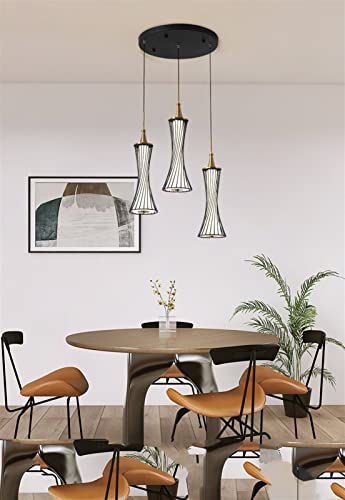Lustre long escalier LED cristal moderne luminaire plafond duplex