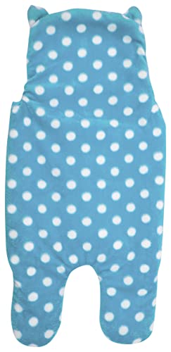 Image of New Born Multi-Purpose Baby Boy's and Baby Girl's Blanket and Sleeping Bag (Blue Dot, 0-6 Months)