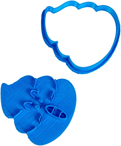 Cuticuter Doctor Slump Caca De Arale Cortador de Galletas, PLA, Azul
