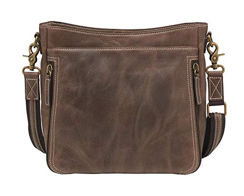 Bolso cruzado tipo bandolera distressed Buffalo miniatura 4