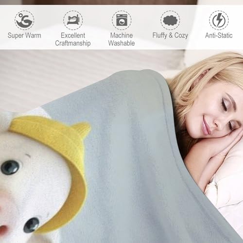 Couverture de canapé motif cochon mignon pour soirées cocooning