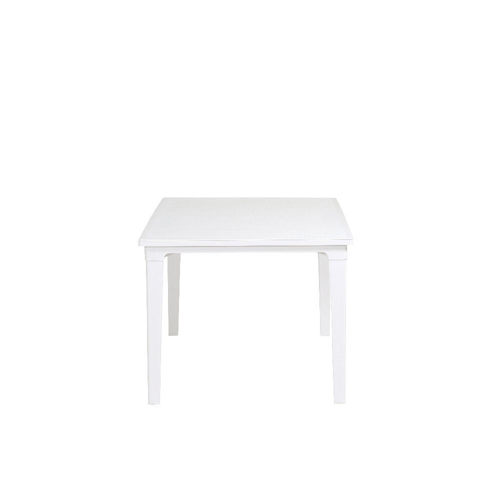 Keter - Mesa de Comedor Exterior Futura de 6 plazas, Color Blanco