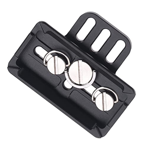 Image of FocusFoto Extended Upper Quick Release Baseplate QR Plate for DJI Ronin RS2 RSC2 RS3 Pro RS4 Pro Gimbal Stabilizer Arca-Swiss Standard Camera Tripod Ballhead (Extended Version)