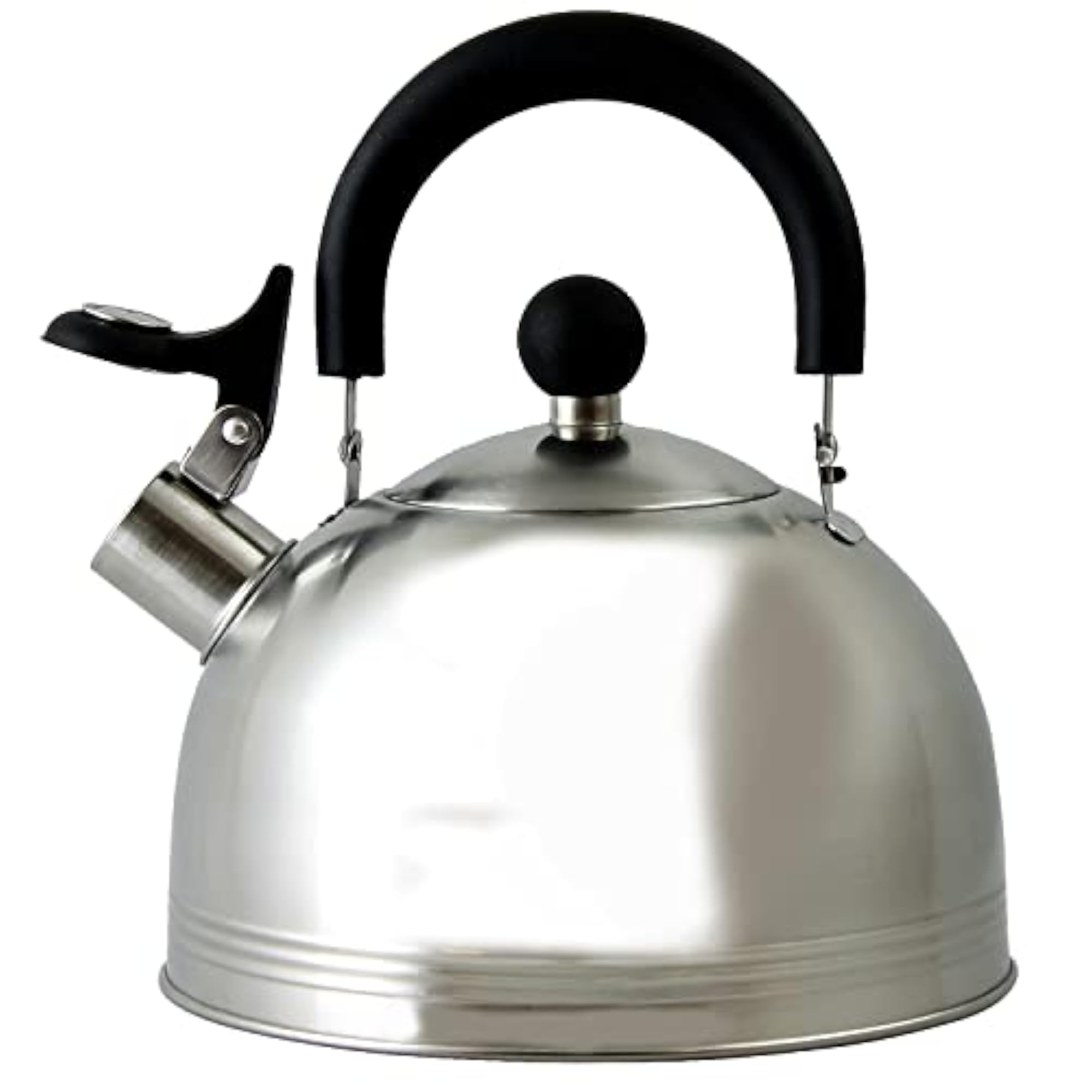 Carterton Stainless Steel Whistling Tea Kettle, 1.5 Quart