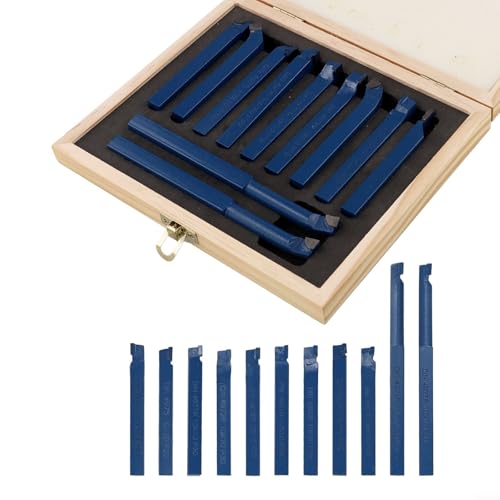 Set de 11 fresas con punta de carburo para torneado miniatura 3