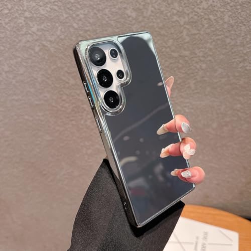 Coque Samsung S24 Ultra miroir argentée pour vos soirées et selfies