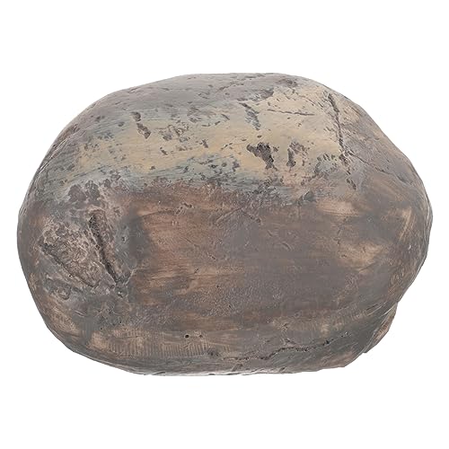 TOYANDONA Caja De Almacenamiento De Llaves Forma De Roca para Jardín Ocultador De Llaves De Decorativo y Resistente La Intemperie para Exteriores