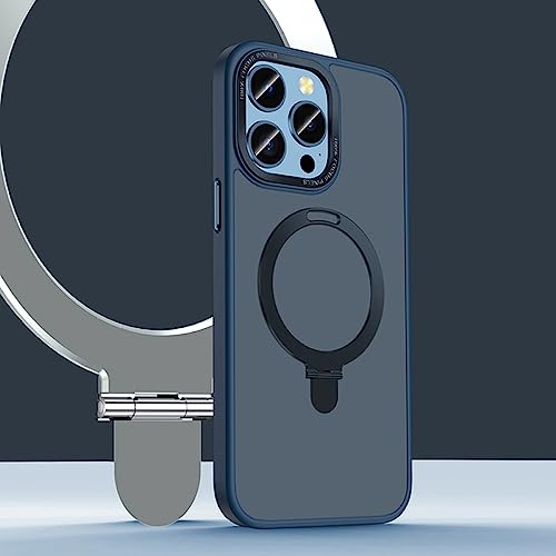 Funda magnética para iPhone 13 Pro con anillo de soporte ideal para ver vídeos y evitar caídas de viaje