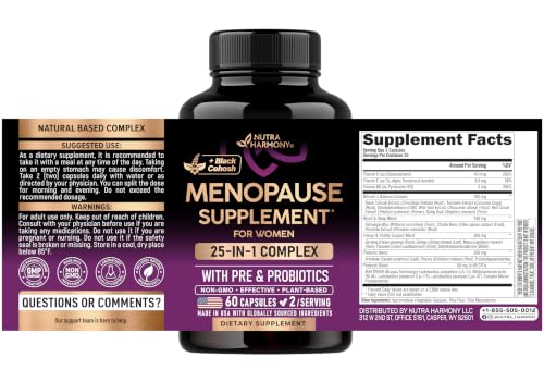 NutraHarmony Menopause Support Complex