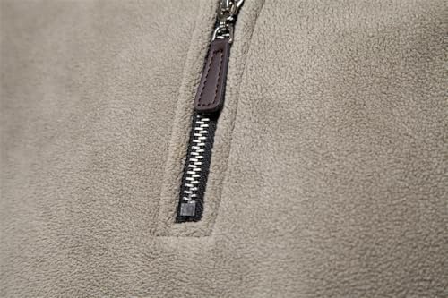 Men's Fleece Sweatshirts and Jackets, Long Sleeve Zip-Up and Pullover Styles, for Winter Warmth4