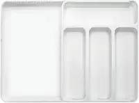 Organizador de Gavetas Extensível Arthi | Versátil e Prático | Fácil de Manusear e Higienizar | Adapta-se a Diferentes Tamanhos | Casa Organizada | Organização de Ambiente | Organização de Cozinha