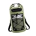 kowaku Dry Bag Backpack Keeps Gear Dry with Handle IPX6 Waterproof Sturdy Storage Bag for Kayaking Boating Rafting Fishing, Green