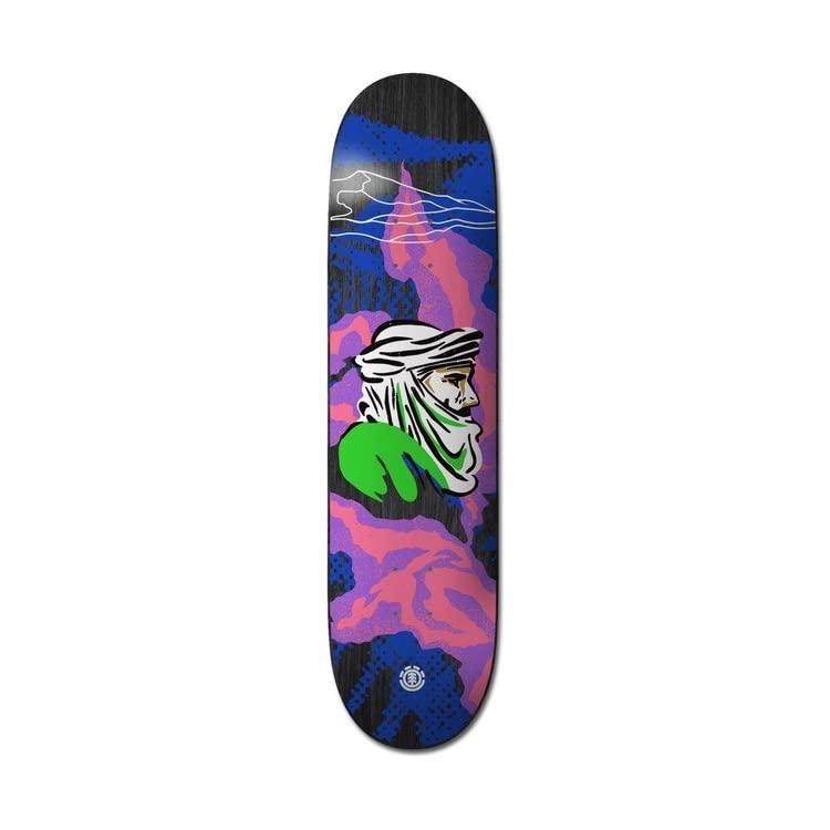 Element Skateboard Deck Psych-Delic Nomad 8.6" x 32"