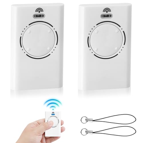 2 Pièces 4 Canaux Telecommande Portail 868MHz de Émetteur de Garage Bip Universelle Telecommande Porte Compatible avec XT2 868 SLH LR/XT4 868 SLH LR/XT4 868...