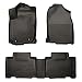 Husky Liners Fits 2014-19 Toyota Corolla with Automatic Transmission Weatherbeater Front & 2nd Seat Floor Mats
