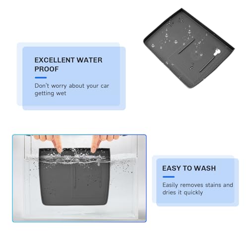 SXCY 3PCS for 2026 Honda Passport Center Console Organizer for 2026 Honda Passport Accessories [Armrest Console Tray+Cupholder+Wireless Charging Mat] 2026+ Passport Console Tray Armrest Insert Box by SXCY - Image 6