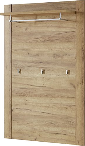 Germania Garderobenpaneel 3924-243 GW-CASTERA, mit Kleiderstange und drei...