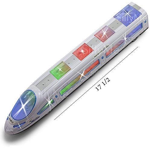 Aardik Bump And Go High Speed Bullet Train Toy For Kids Birthday Gift - 3D Lighting And Musical Fun Sounds - 38 Cm, White (B08WHPLXWW) Amazon Price History, Amazon Price Tracker