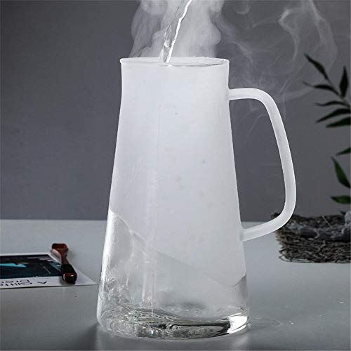 Yousiju Glaskaffeemaschine Heiß und Kalt Kaffeemaschine mit doppelter Funktion Kalter Extrakt Eisgebrühte Wasserflasche… – Bild 6