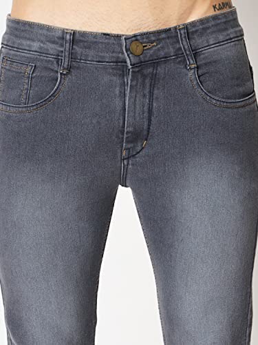 Image of RAGZO Jeans Pant for Men Slim Fit Stretchable Casual Look Breathable Fabric