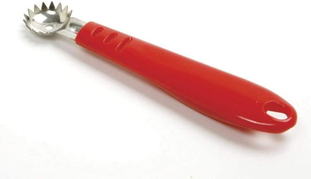 Norpro 4 vide-tomates équeuteur en acier inoxydable pour cuisine