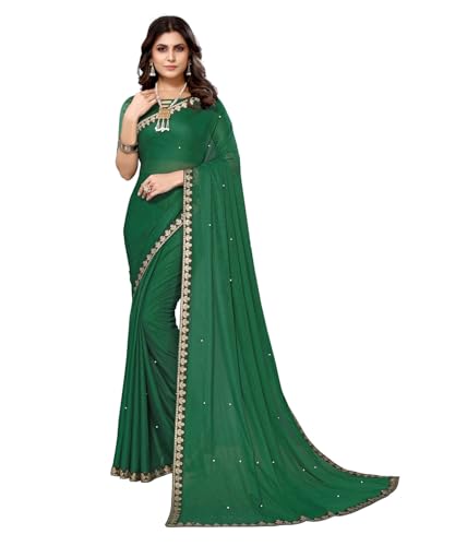 IMTRA FASHION Saree Für Damen Goergette...