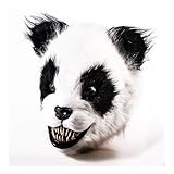 Forum Novelties, Scary Panda Latex Animal Mask, One Size