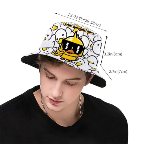 Image of Bucket Hat for Women Men, Fashion Print Outdoor Beach Hat Packable Sun Cap for Travel Hiking