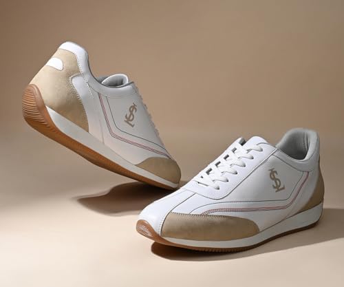 Image of LOUIS STITCH Men's Casual Lightweight Lace-Up Low-Top Sneakers for Men| Cushioned Comfort | Lightweight & Comfortable Casual Lace-Up Shoes | LSP-SNK-AVI-Lace-Ups