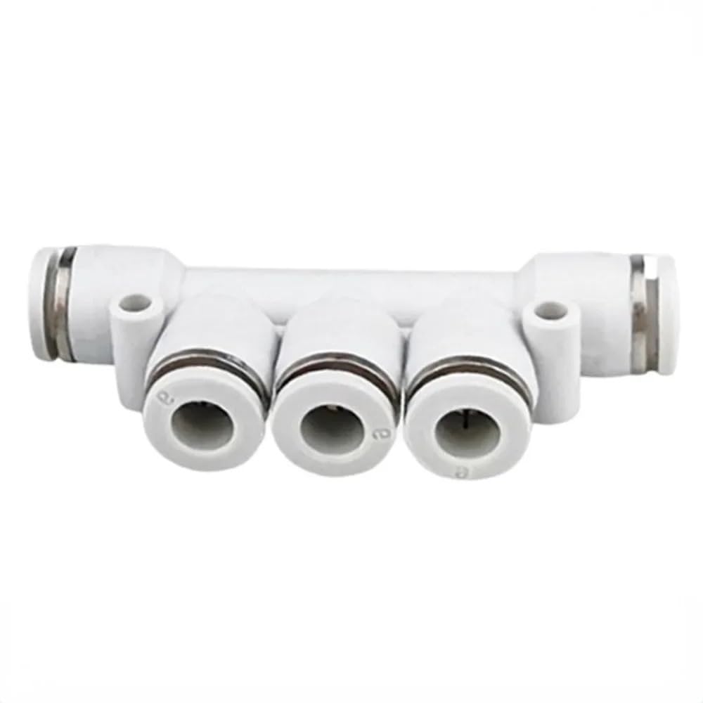 zorfar Multi-Series Push in Pneumatic Quick Fittings, for 4–16mm OD Air Tubing, Push-in Quick Connect Connector 1PCS(PK,10mm OD Tube)