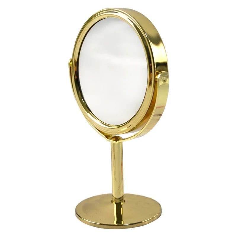 LA BELLEZA 8-Inch Round Table Stand Double-Sided Makeup Cosmetic and Magnifying Mirror-picture-49