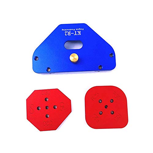 Wood Panel Radius Quick Round Arc Positioning Template Aluminum Alloy Woodworking Tool Suitble for Carpenter,Convenient and Practical - Image 4