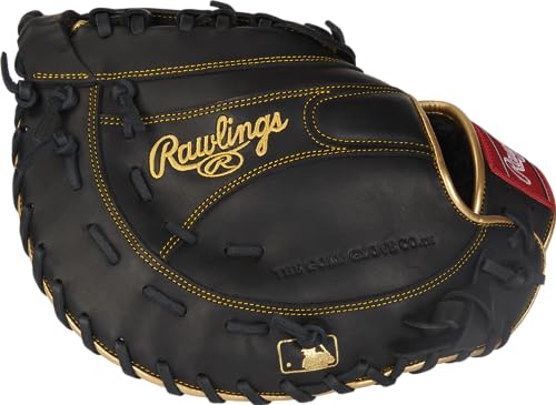 Rawlings | R9 Baseball First Base Mitt | 12.5" |Modified Pro H Web | Right Hand Throw