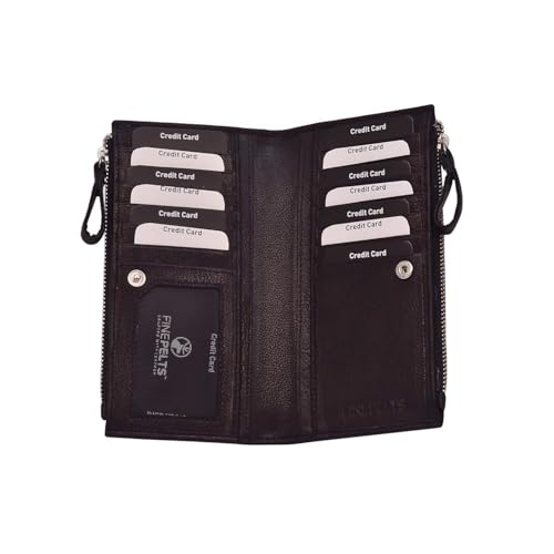 RFID Blocking Women Leather Wallet Designer Clutch for Women3