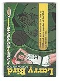 2006-07 Topps Finest Moments Refractors #LB Larry Bird Boston Celtics NBA Basketball Trading Card
