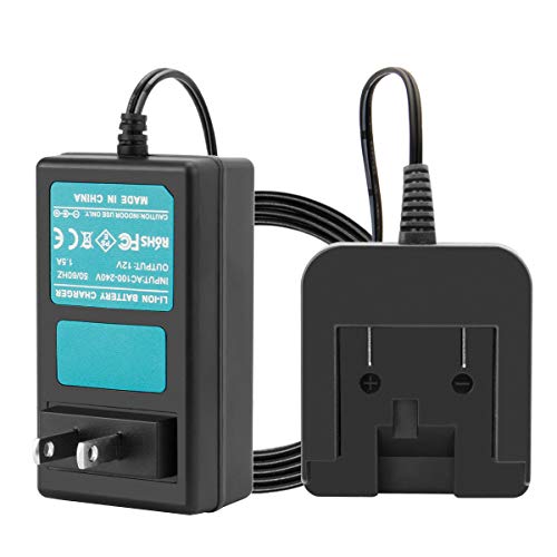 Creabest New 12V Charger Compatible with Dewalt 12V Li-ion Battery DCB120 DCB121 DCD710 DCF610 DCF815 DCL510 DCS310