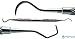 Dental Anterior Sickle Towner U15/33 Jacquette Scaler Double Ended Periodontal Instruments