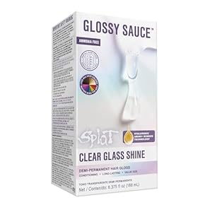 Splat Glossy Sauce Demi-Permanent Clear Gloss Hair Color