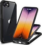 【Ajuste perfecto】Esta Funda para iPhone SE 2020/SE 2022 y iPhone 8/iPhone 7 Antigolpes 360 ​​Grados. Preciso para todos los botones, altavoces, cámara y puertos, garantiza un sonido claro y un agarre perfecto, Soporta carga inalámbrica.