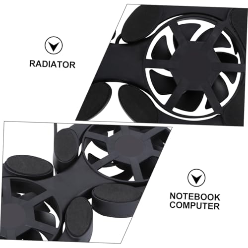 STOBOK Base de Enfriamiento para Laptop USB con Ventiladores miniatura 3
