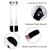 Super Z Outlet Panda Bear Plush Animal Winter Ski Hat Beanie Aviator Style Winter (Long) White