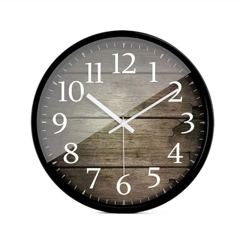 Horloge murale silencieuse sans tic-tac pour une chambre calme