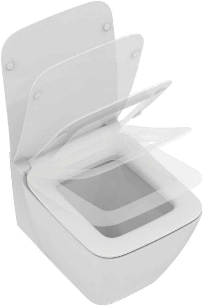 Pack WC Ideal Standard T359601 avec abattant à fermeture ralentie en mouvement