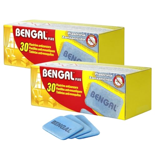 Plaquettes Anti-Moustiques Bengal : Protection jusqu'à 8h Contre le Moustique Tigre