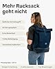 Johnny Urban Rucksack Damen & Herren Dunkelblau - Allen Medium - Rolltop Mit Laptopfach für Uni Fahrrad Business - 15L - Nachhaltig - Wasserabweisend #1