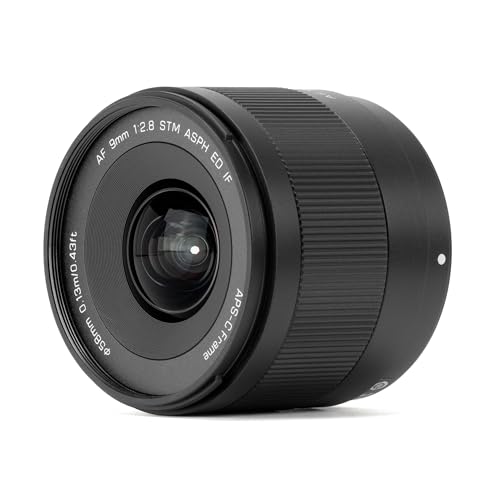 Image of VILTROX 9mm F2.8 E Lens for Sony E, Auto Focus Wide Angle APS-C Prime Lens Compatible with Sony E-Mount Cameras ZV-E10 FX30 ZV-E10 ZV-E10II a7Ⅲ a7RⅢ a7Ⅳ a7RⅣ a7CII A6700 A6600 A6500 A6400 A6300 A6100