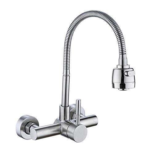 Robinet de cuisine multifonction en acier 304 pour évier et piscine - 2