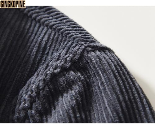 100% Cotton Corduroy Asian Size Two Buttons Fashion Men Casual Suit Jacket Blazer2